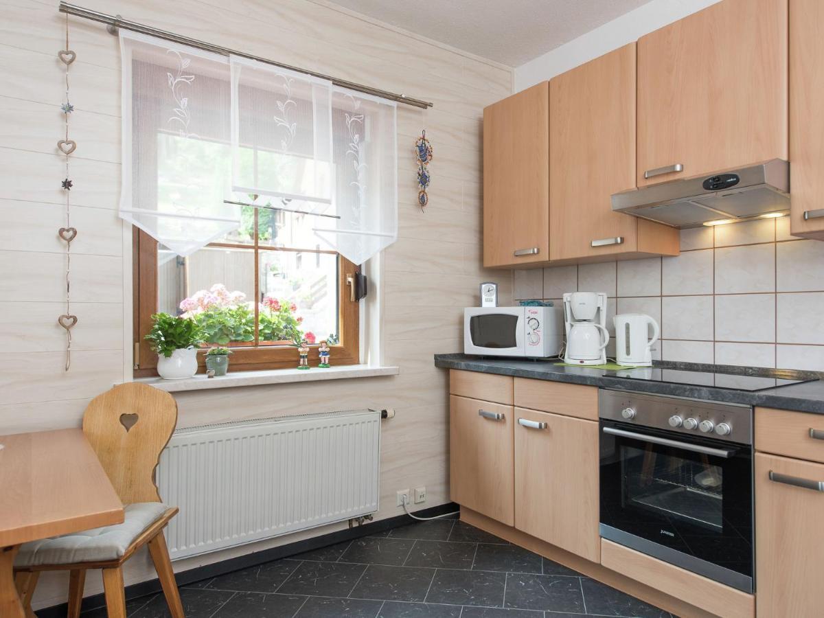 Cozy Apartment In Ore Mountains With Balcony Breitenbrunn  Pokoj fotografie