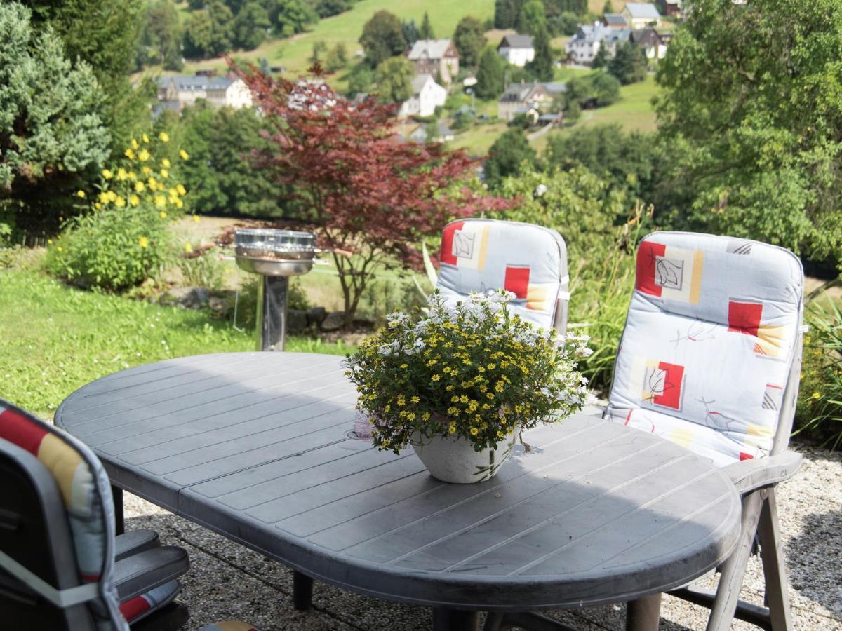 Cozy Apartment In Ore Mountains With Balcony Breitenbrunn  Exteriér fotografie